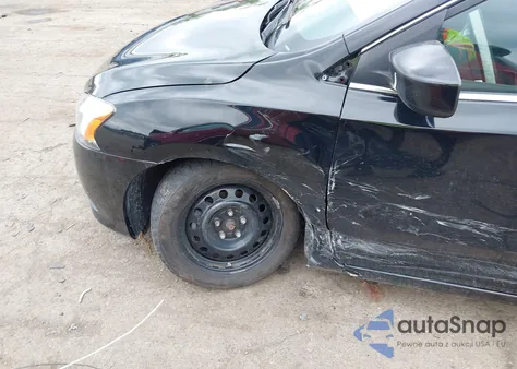 2013 Nissan Sentra S from USA, damaged, VIN 3N1AB7AP7DL771117